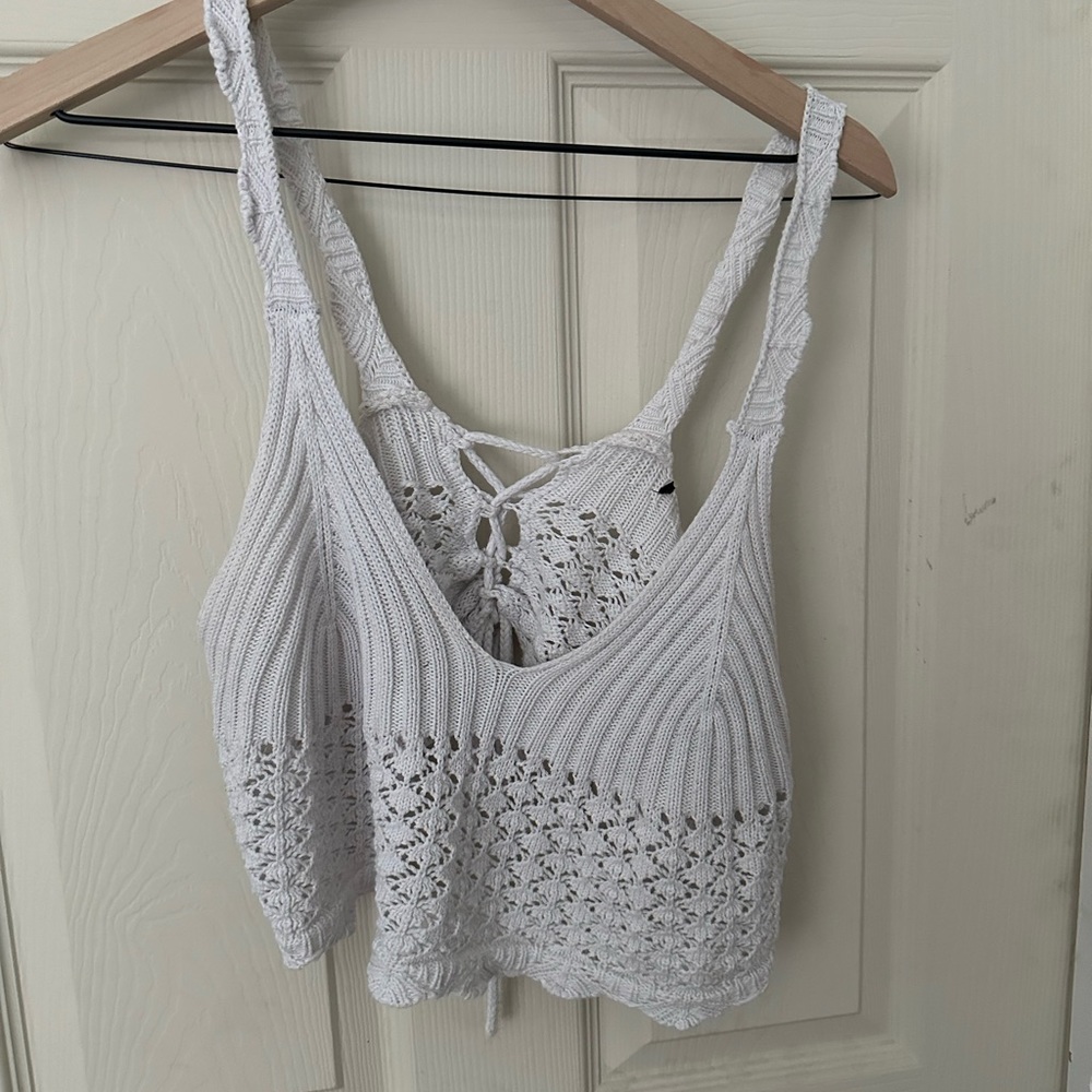 Boho crochet crop top